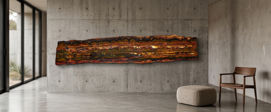 Large Tiger's Eye Segmentation - A Masterpiece of Earth’s Own Making