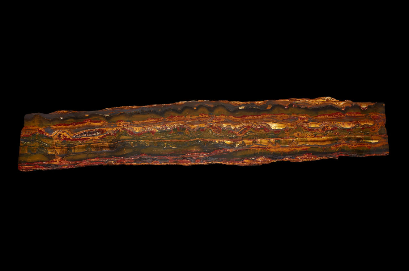 Marra Mamba tiger eye decorative display piece